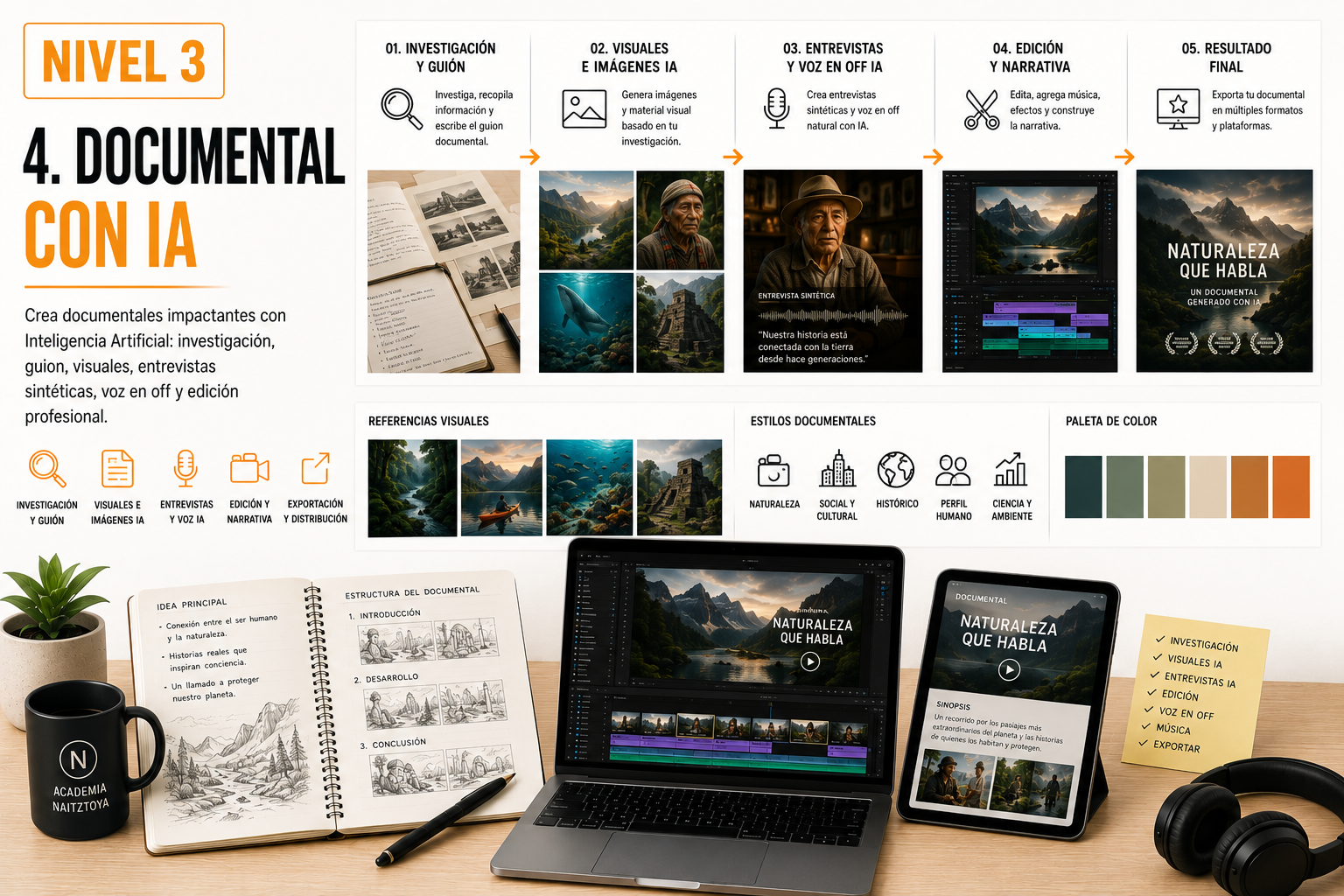 Curso de Documental con Inteligencia Artificial