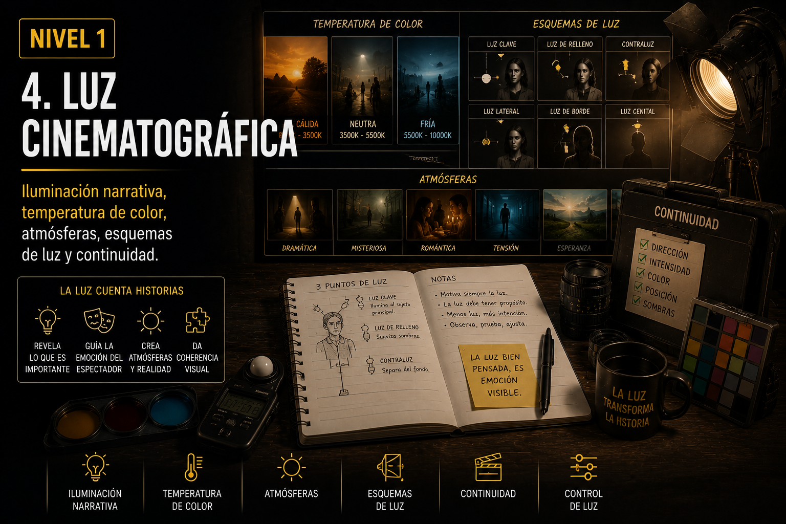 Curso de Luz Cinematográfica