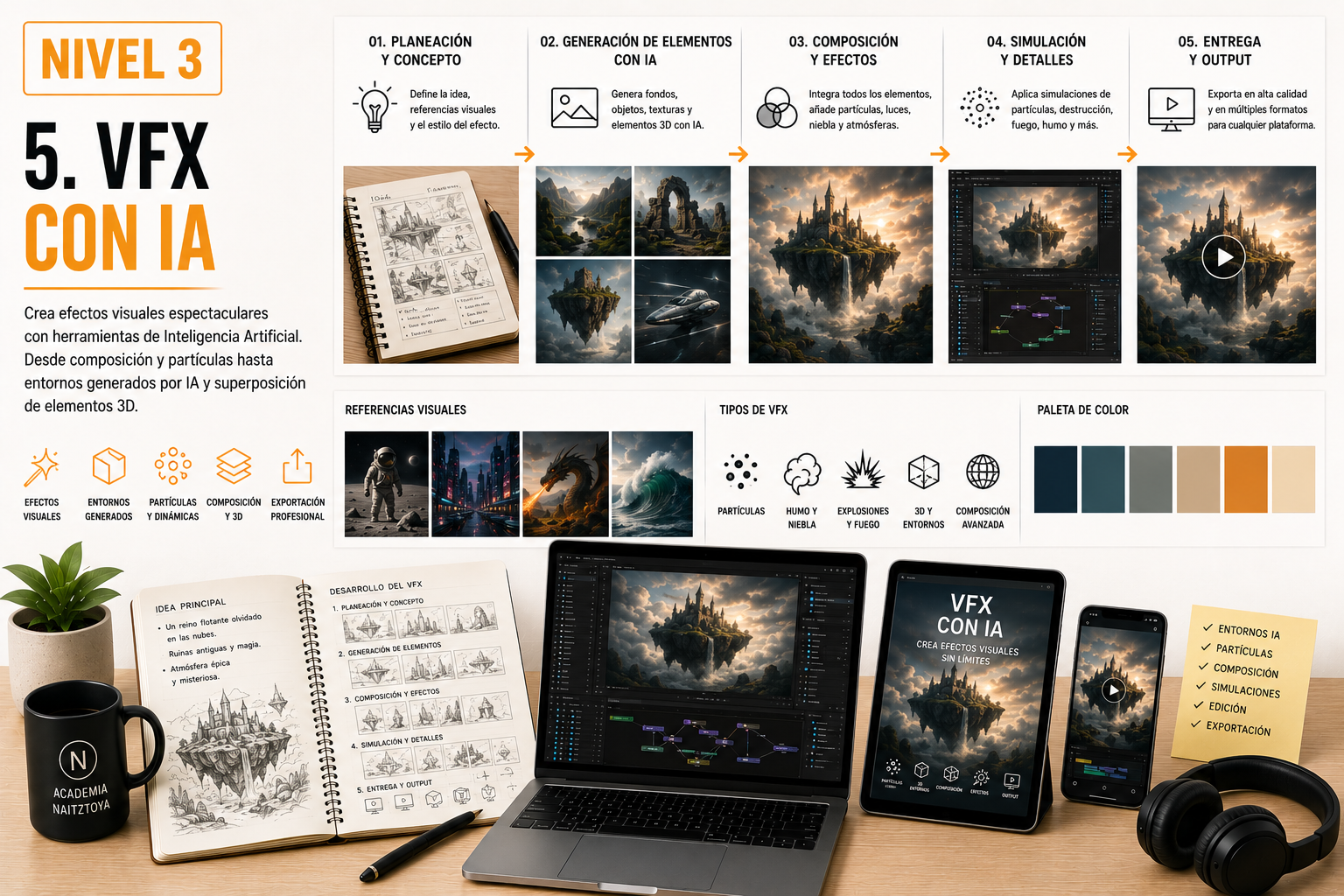 Curso de VFX con Inteligencia Artificial