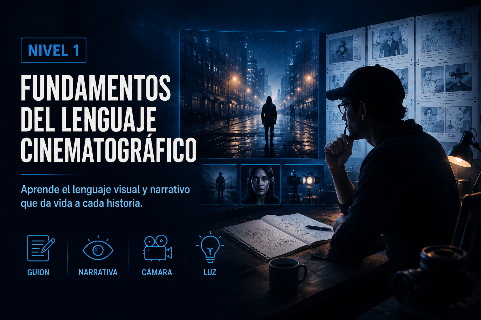 Nivel 1 de Academia Naitztoya: Fundamentos del Lenguaje Cinematográfico