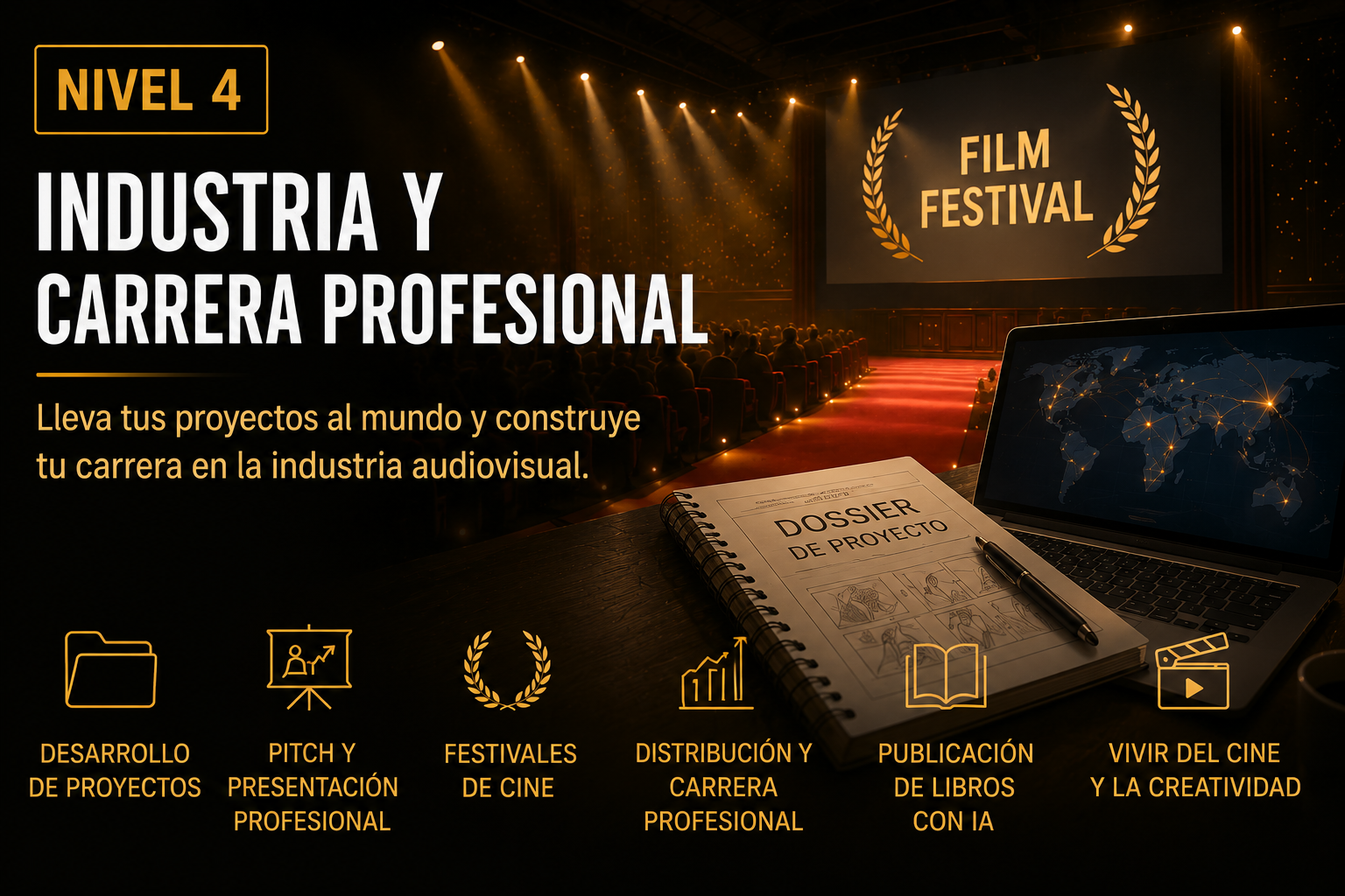 Nivel 4 de Academia Naitztoya: Industria y Carrera Profesional